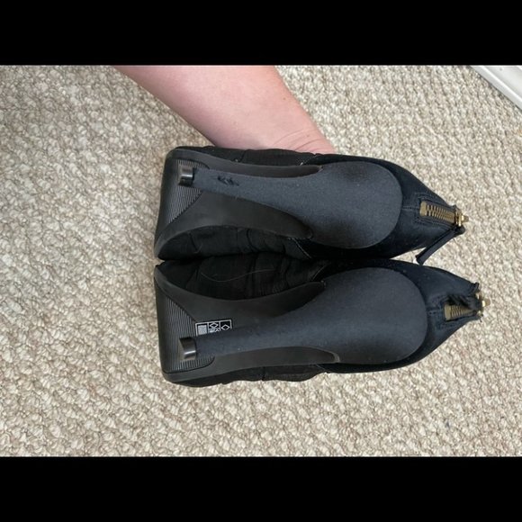 Nine West black heels size 7 - Picture 7 of 12